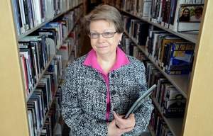 This is Ms. Beverly James. She ordered a book banned after her materials review committee upheld it.