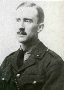 2nd Lt JRR Tolkien, 1916